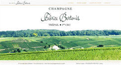 Desktop Screenshot of champagne-bertemes.fr
